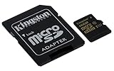 Kingston SDC4 Micro SDHC 8GB Class 4 Speicherkarte (inkl. microSD zu SD Adapter)