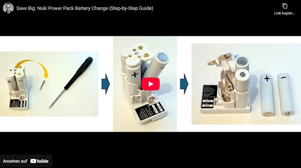 NUKI Power Pack Battery Chang