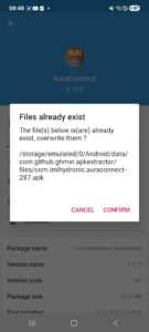 APK Kit - App export path